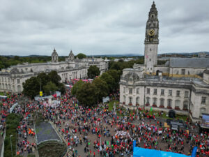 Principality Cardiff Half Marathon 2023, Image Credit Huw Fairclough | Run For Wales