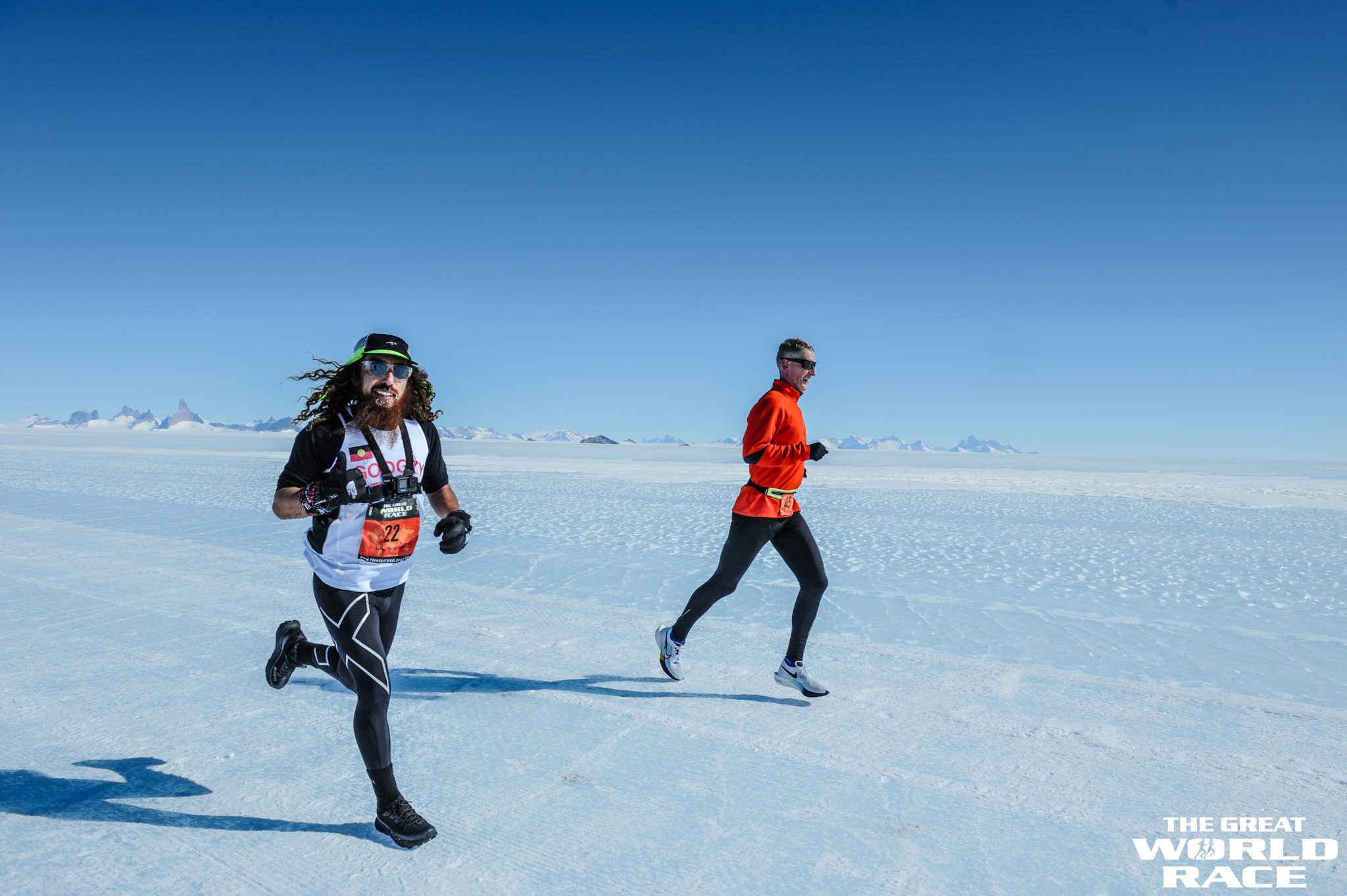 The first marathon of The Great World Race