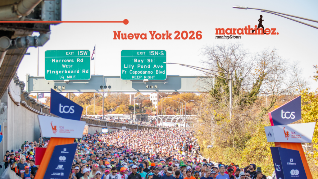 Maratón de Nueva York 2026 con dorsal garantizado | Viaje oficial Marathinez