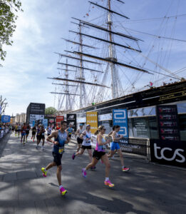 Participants run by Cutty Sark during the TCS London Marathon on Sunday 26th April 2026.


Photo: Sean Ryan for London Marathon Events

For further information: media@londonmarathonevents.co.uk