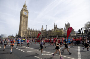 General view of participants passing Big Ben during the TCS London Marathon on Sunday 26th April 2026.


Photo: Kieran Cleeves for London Marathon Events

For further information: media@londonmarathonevents.co.uk